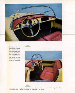Click here to see an authentic 1955 brochure from the Aurelia Spider