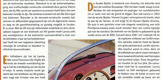 Lancia Aurelia B24 Spider 