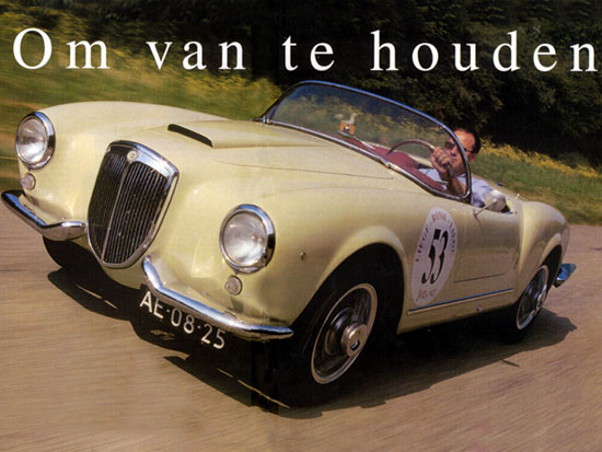 Click here for AUTOVISIE - AURELIA B24 SPIDER, OM VAN TE HOUDEN (1999)