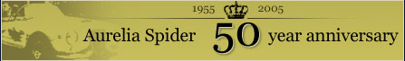 Aurelia Spider 50 year anniversary
