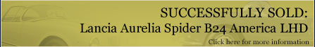 Aurelia Spider B24 America LHD